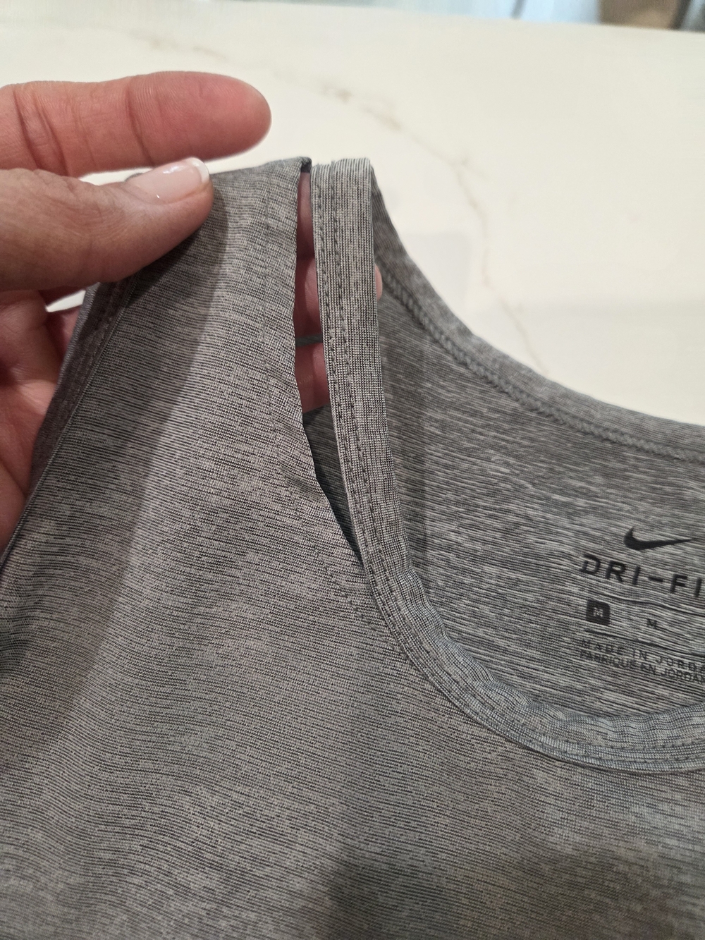 Nike Grey Dri-FIT Athletic Tank Top - Picture 5 of 7